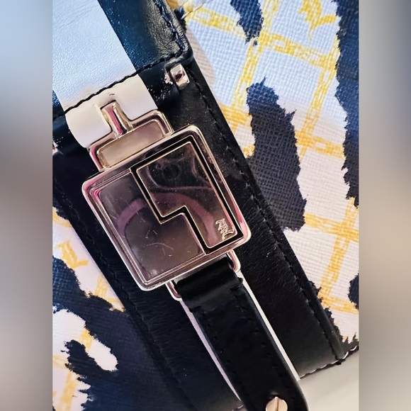 L.A.M.B Gwen Stefani Lg Leopard Print Top Handle Satchel - Picture 6 of 12